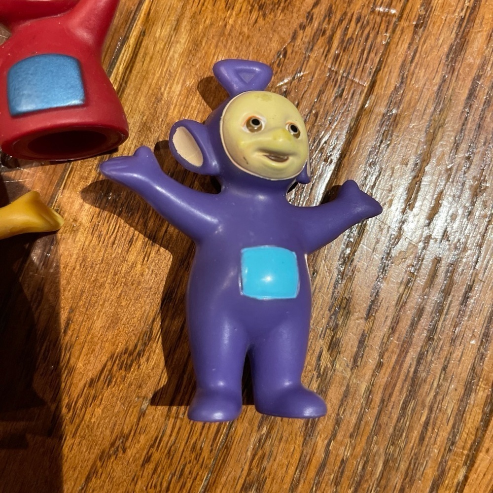 Teletubbies 1998 PVC Figures Ragdoll Decopac & Finger Puppet - Picture 4 of 6